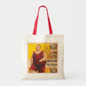  circus Poster van Arthur het kolossale Kind Tote Bag (Voorkant)