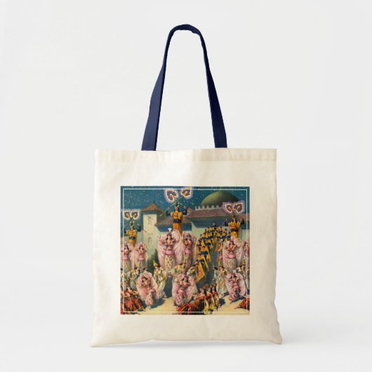 Circus Poster van dansers voor de Moorse koning Tote Bag (Voorkant)