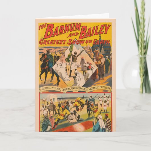  Circus Poster van de Mahdi Kaart (Voorkant)