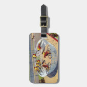 Circus Poster van de zeven Gaynells fietsen Bagagelabel (Voorkant verticaal)