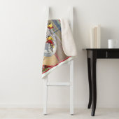 Circus Poster van de zeven Gaynells fietsen Sherpa Deken (In situ)