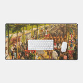  circus Poster van dieren en performers Bureaumat (Keyboard & Muis)