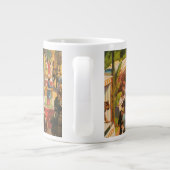  circus Poster van dieren en performers Grote Koffiekop (Achterkant)