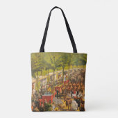  circus Poster van dieren en performers Tote Bag (Achterkant)