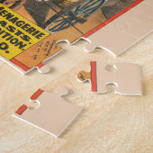 Circus Poster van Dieren tentoongesteld in een ten Legpuzzel (Zijkant)