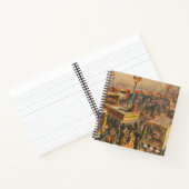 Circus Poster van Dieren tentoongesteld in een ten Notitieboek (Binnen)