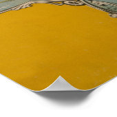 Circus Poster van een luchtballon performance (Hoek)