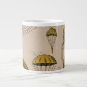 Circus Poster van een luchtballon performance Grote Koffiekop (Voorkant)