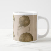 Circus Poster van een luchtballon performance Grote Koffiekop (Rechts)