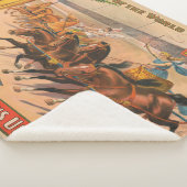  circus Poster van een Romeinse wagenrennen Sherpa Deken (3/4)