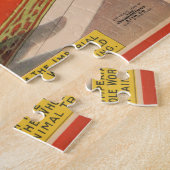 Circus Poster van grote Denen met trainer Legpuzzel (Zijkant)