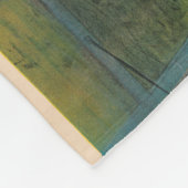 Circus Poster van jockeys op paarden springen een  Fleece Deken (Hoek)