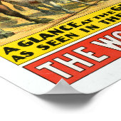 Circus Poster van mensen van verschillende nationa (Hoek)