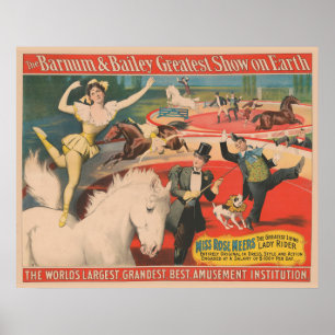  Circus Poster van Miss Roos Meers