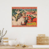 Circus Poster van Miss Roos Meers (Keuken)