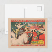  Circus Poster van Miss Roos Meers Briefkaart (Voorkant / Achterkant)