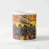 Circus Poster van olifanten optreden Grote Koffiekop (Voorkant)