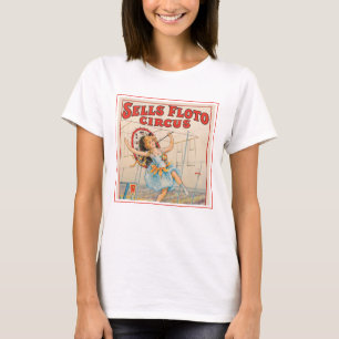 Circus Poster van Tight-Rope Walker met een Paraso T-shirt