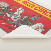 Circus Poster van twee Mannen in wagenrennen Sherpa Deken (3/4)
