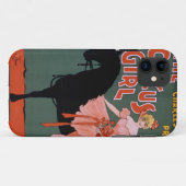 Circus-Poster van Vrouw Acrobat op een paard Case-Mate iPhone Case (Achterkant (horizontaal))