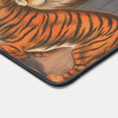  circus Poster van vrouw met zes tijgers. Bureaumat (Hoek)