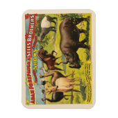 Circus Poster voor Adam Forepaugh & Sells Brothers Magneet (Verticaal)
