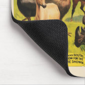 Circus Poster voor Adam Forepaugh & Sells Brothers Muismat (Hoek)