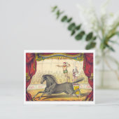  Circus Poster voor Paard Act Briefkaart (Staand voorkant)