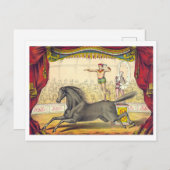  Circus Poster voor Paard Act Briefkaart (Voorkant / Achterkant)