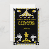 Circus-Posters en -Kaarten (Voorkant / Achterkant)