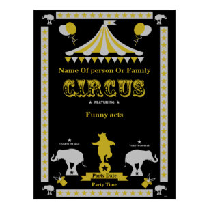 Circus-Posters en -Kaarten Perfect Poster