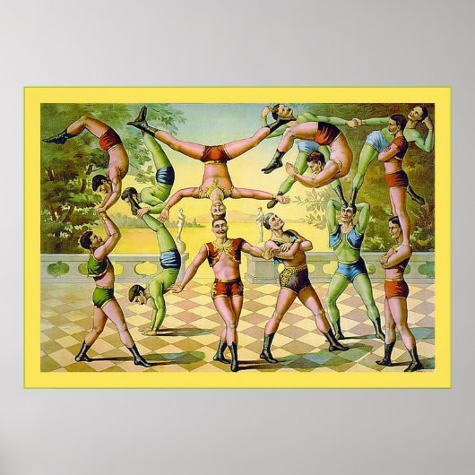  Circus Print ~ 1891 (Voorkant)