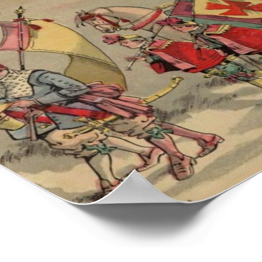 Circus Processie 1888 Kinderboek Afbeelding 2 Poster (Hoek)