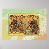 Circus Processie Poster (Voorkant)
