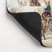 Circus Procession in Italië, 1830 Muismat (Hoek)