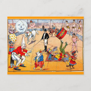 Circus Puzzle - Briefkaart