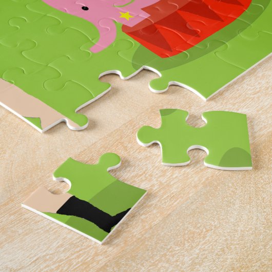  Circus Puzzle Legpuzzel (Zijkant)
