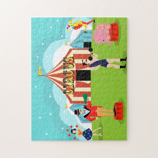  Circus Puzzle Legpuzzel (Verticaal)