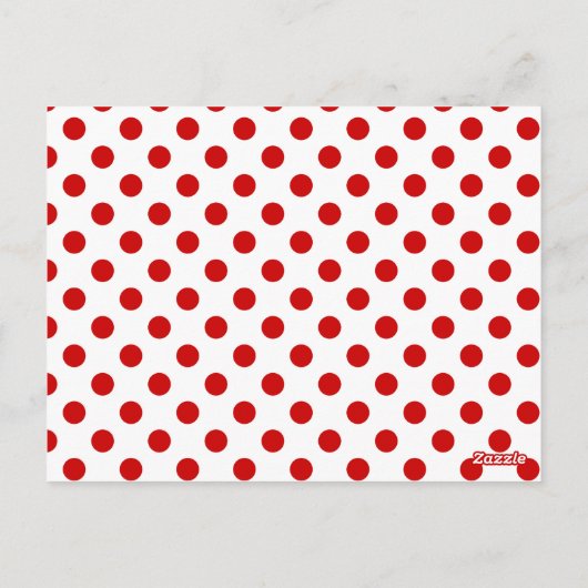 Circus Red Party Flag Bunting Banner Post Card Briefkaart (Achterkant)