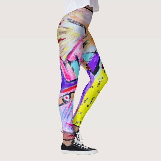 circus regenboogstraal leggings (Rechts)