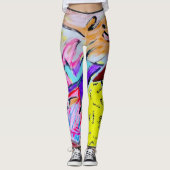circus regenboogstraal leggings (Voorkant)