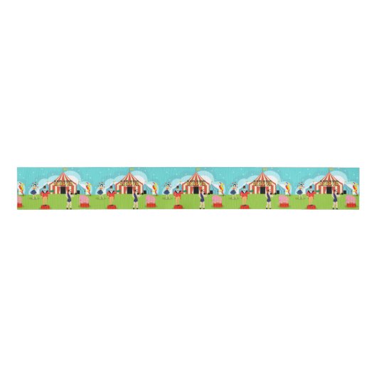 Circus Ribbon Grosgrain Lint (Voorkant)