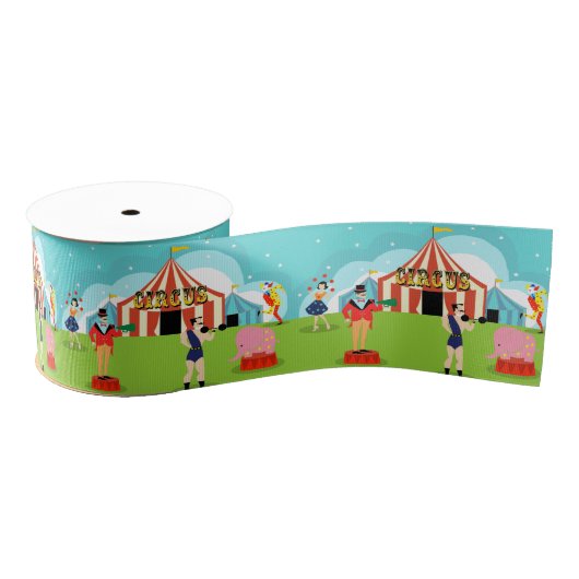 Circus Ribbon Grosgrain Lint (Spoel)