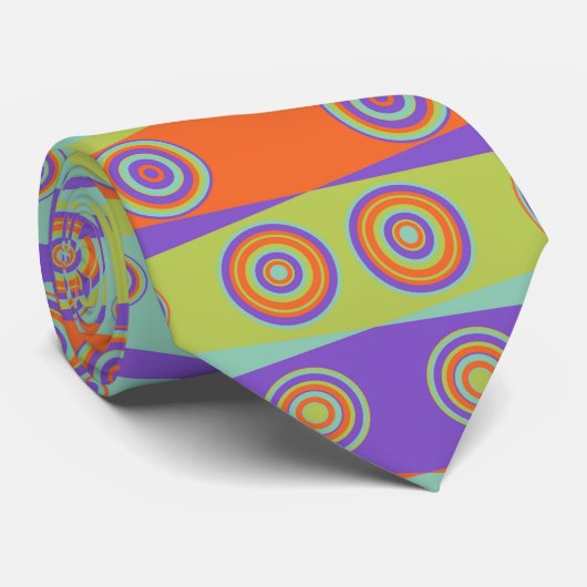 Circus Ribbons Stropdas (Opgerold)