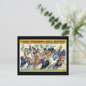 Circus Riders  Theater Poster Briefkaart (Staand voorkant)