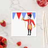 Circus Ring Master Circus Party Servet (Insitu)