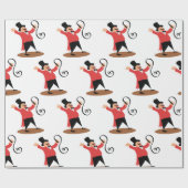 Circus Ringmaster Cadeaupapier (Vlak)