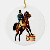Circus Ringmaster Keramisch Ornament (Voorkant)