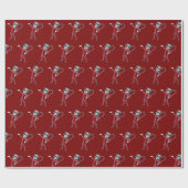Circus Ringmeester Stickman Cadeaupapier (Vlak)