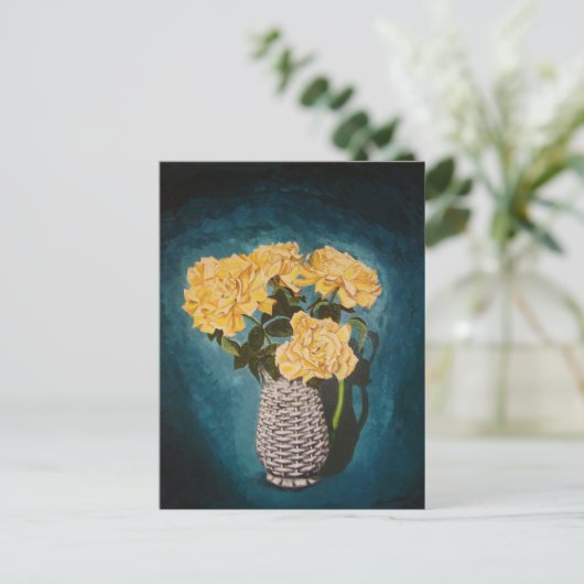 Circus Rozen Briefkaart (Staand voorkant)